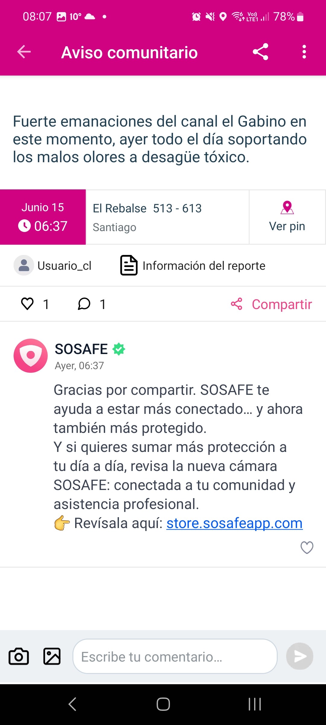 SOSAFE — 15 junio 2026, 06:37